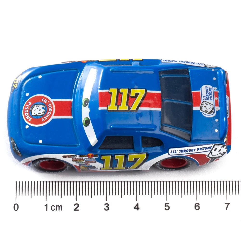 Disney 1:55 Scale Diecast Model Car – Alloy Body, No Sound/Light Version