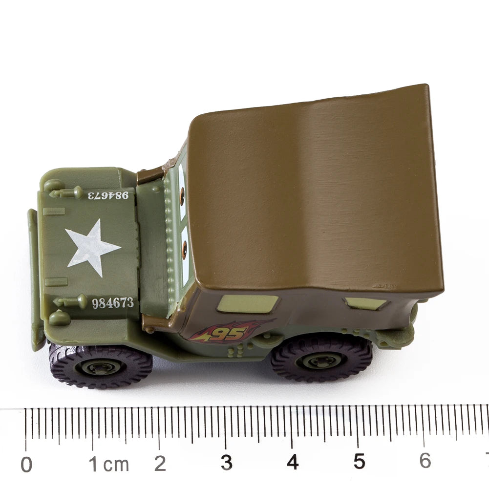 Disney 1:55 Scale Diecast Model Car – Alloy Body, No Sound/Light Version