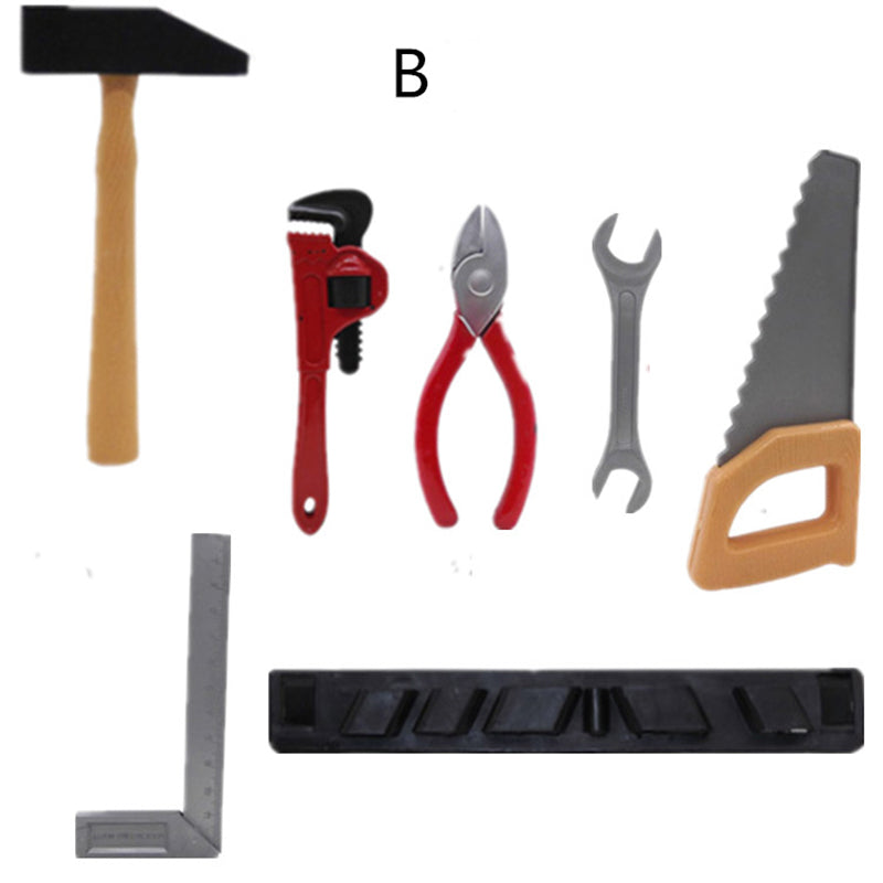 Kids Simulation Repair Tools Set – Safe Plastic Pretend Play Kit