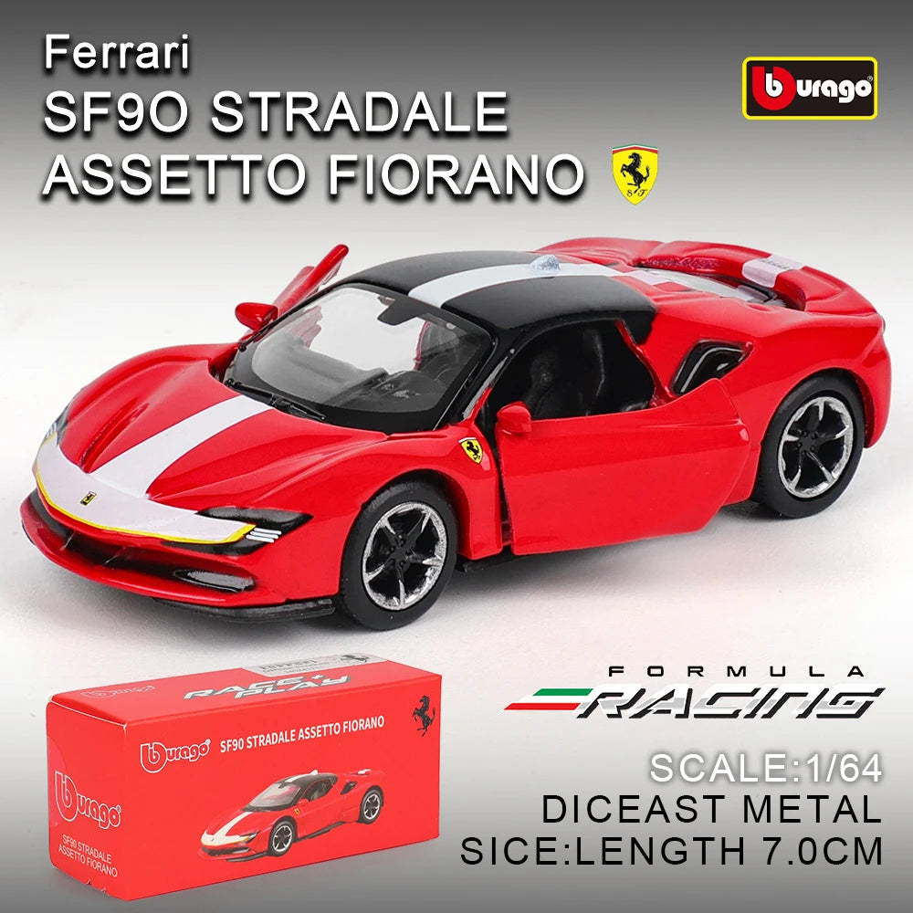 1:64 Scale Ferrari Diecast Model Car – Official Licensed Collectible