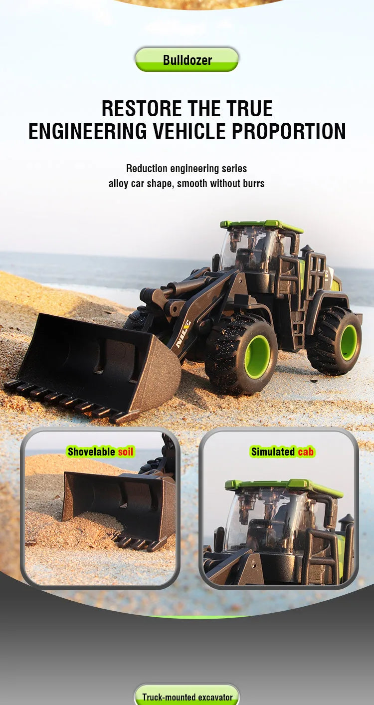 Kmoist 1:50 Scale Diecast Model Car – Adjustable Joints & Realistic Simulation