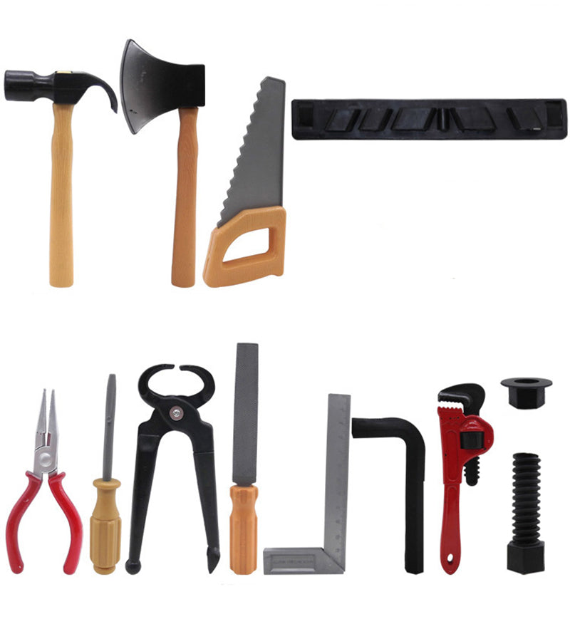 Kids Simulation Repair Tools Set – Safe Plastic Pretend Play Kit
