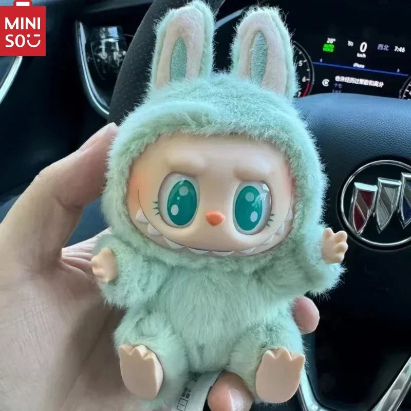 MINISO Blind Box Vinyl Doll 2nd Generation New Collection Have a Seat Plush Doll Action Figure Keychain Pendant Table Gift HOT