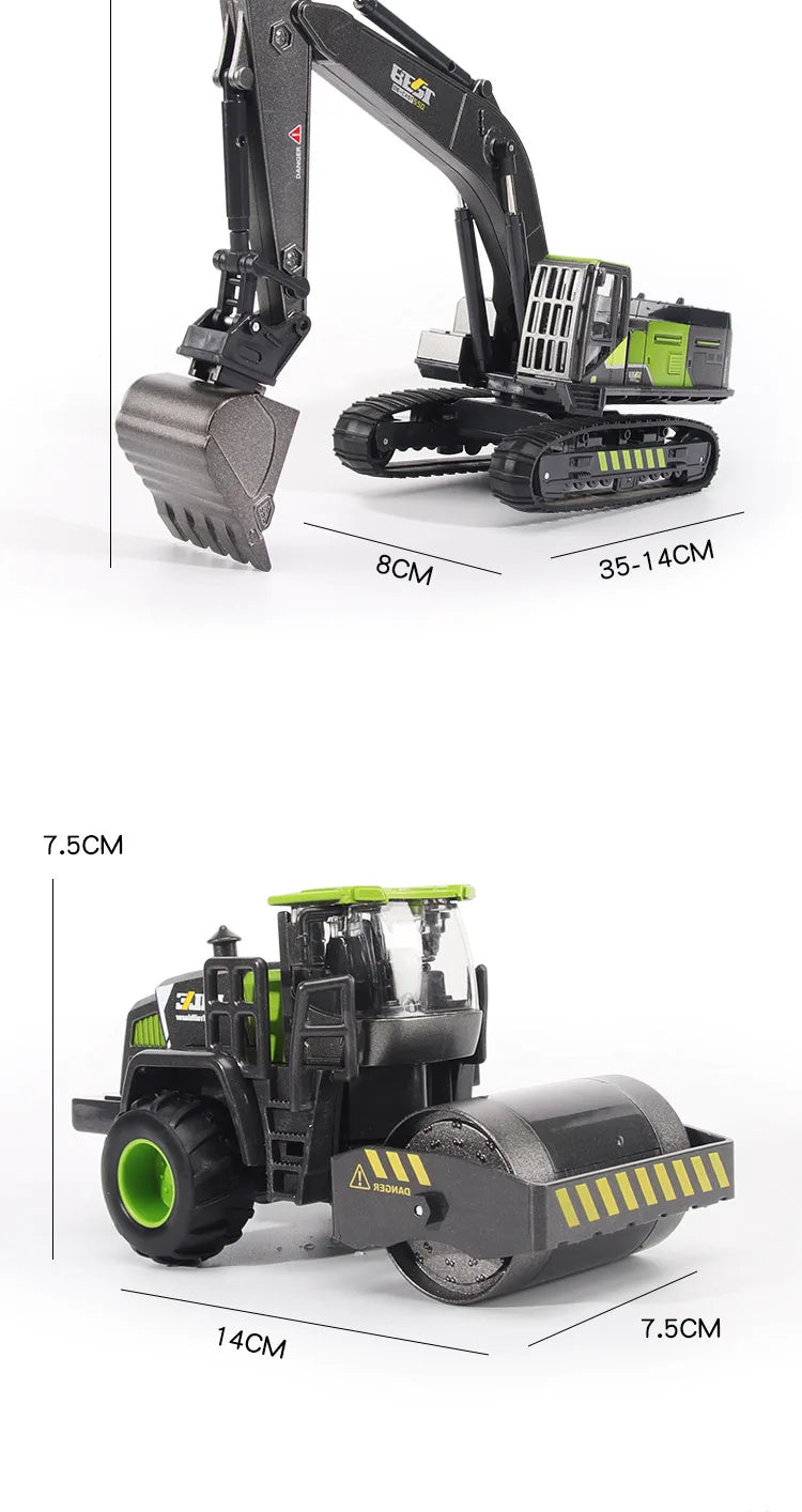 Kmoist 1:50 Scale Diecast Model Car – Adjustable Joints & Realistic Simulation
