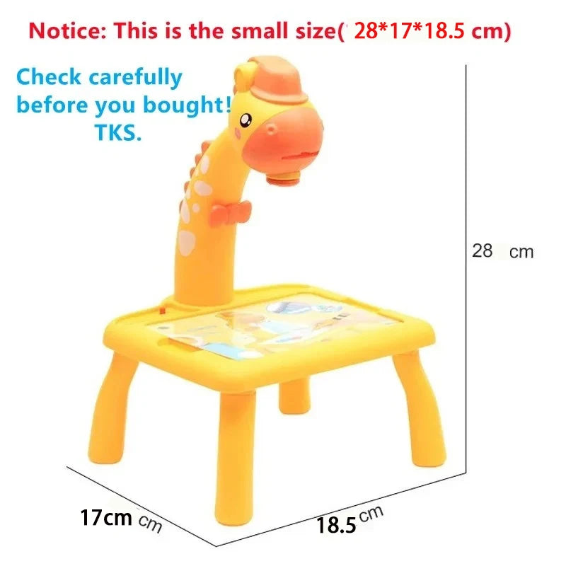 🖌️ Children’s LED Projector Drawing Table – Fun & Educational Painting Set