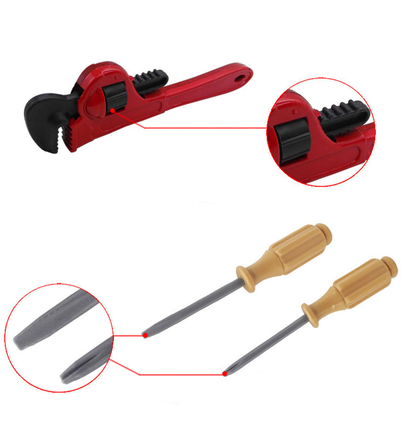 Kids Simulation Repair Tools Set – Safe Plastic Pretend Play Kit