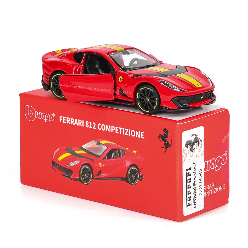 1:64 Scale Ferrari Diecast Model Car – Official Licensed Collectible