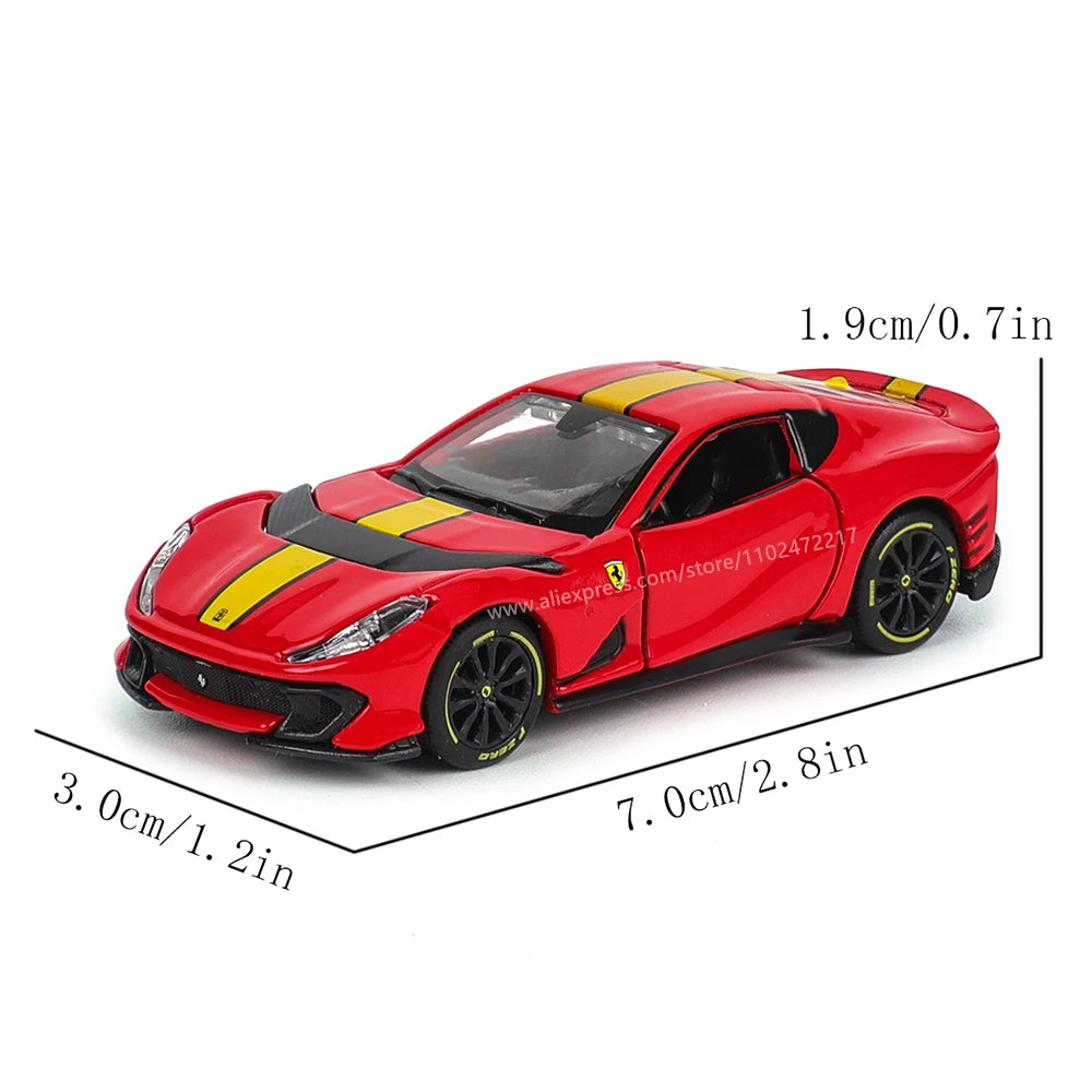 1:64 Scale Ferrari Diecast Model Car – Official Licensed Collectible