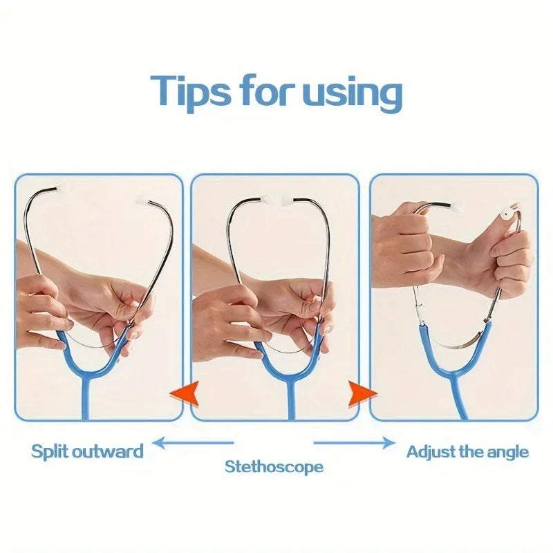 Stethoscope Toy for Kids β Simulated Doctor & Nurse Role Play Medical Tool | Single Head Pretend Play Stethoscope for Educational Learning & Fun