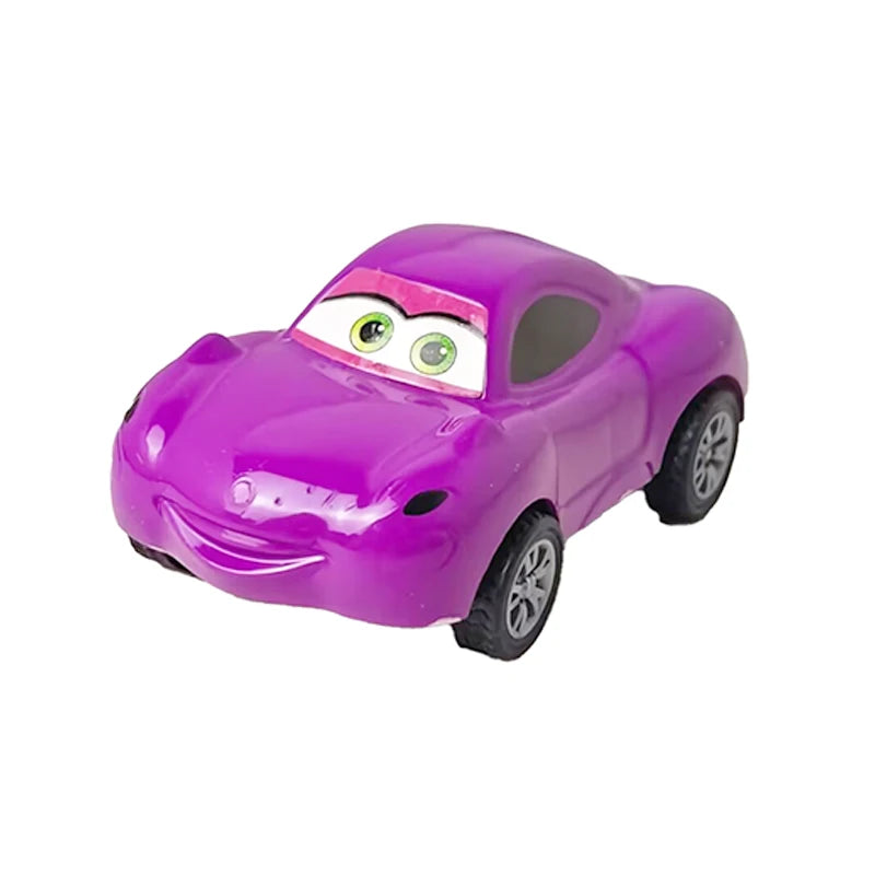 New Original Cars Disney Pixar Cars 3 Toys Lightning McQueen Mini Car Rebound Car Jackson Storm PVC Model Children's Gift Boxes