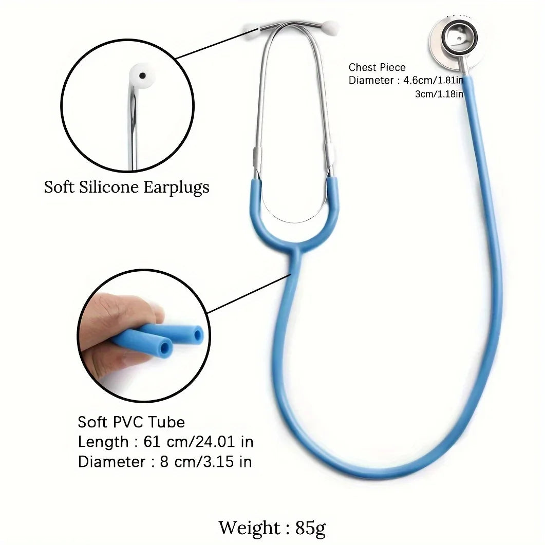Stethoscope Toy for Kids β Simulated Doctor & Nurse Role Play Medical Tool | Single Head Pretend Play Stethoscope for Educational Learning & Fun