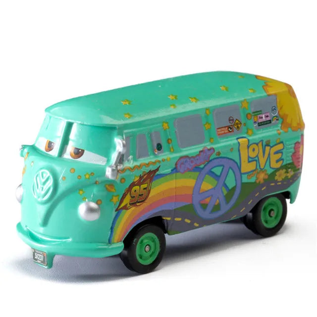 Disney 1:55 Scale Diecast Model Car – Alloy Body, No Sound/Light Version