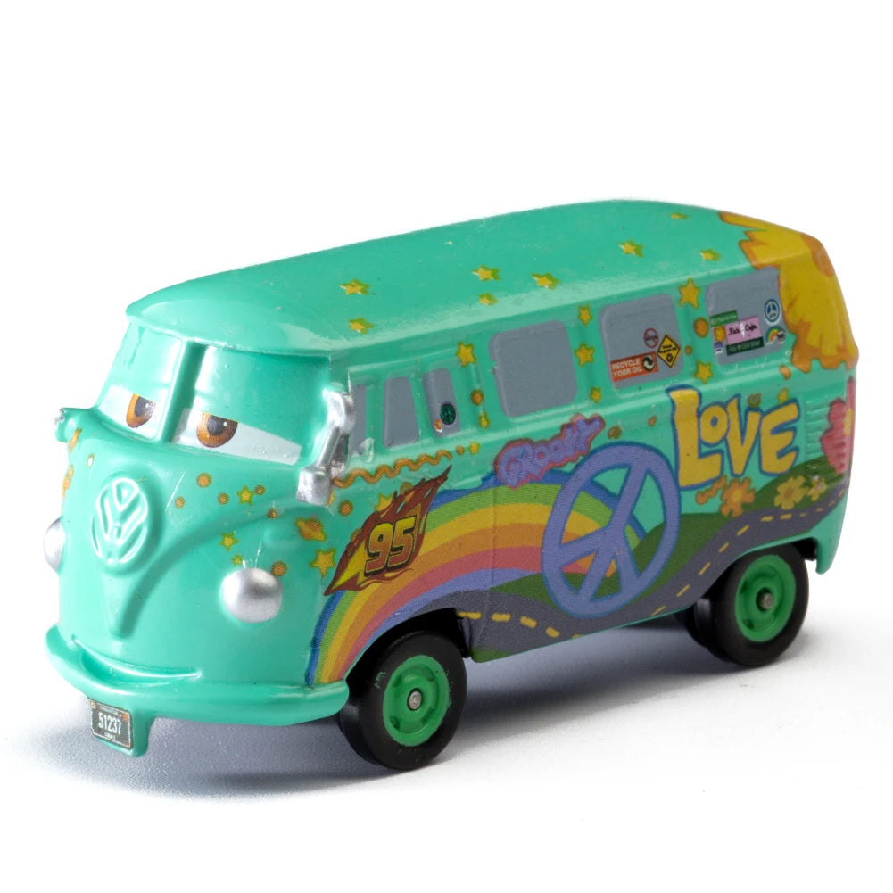 Disney 1:55 Scale Diecast Model Car – Alloy Body, No Sound/Light Version