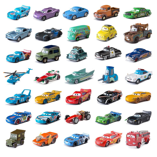 Disney 1:55 Scale Diecast Model Car – Alloy Body, No Sound/Light Version