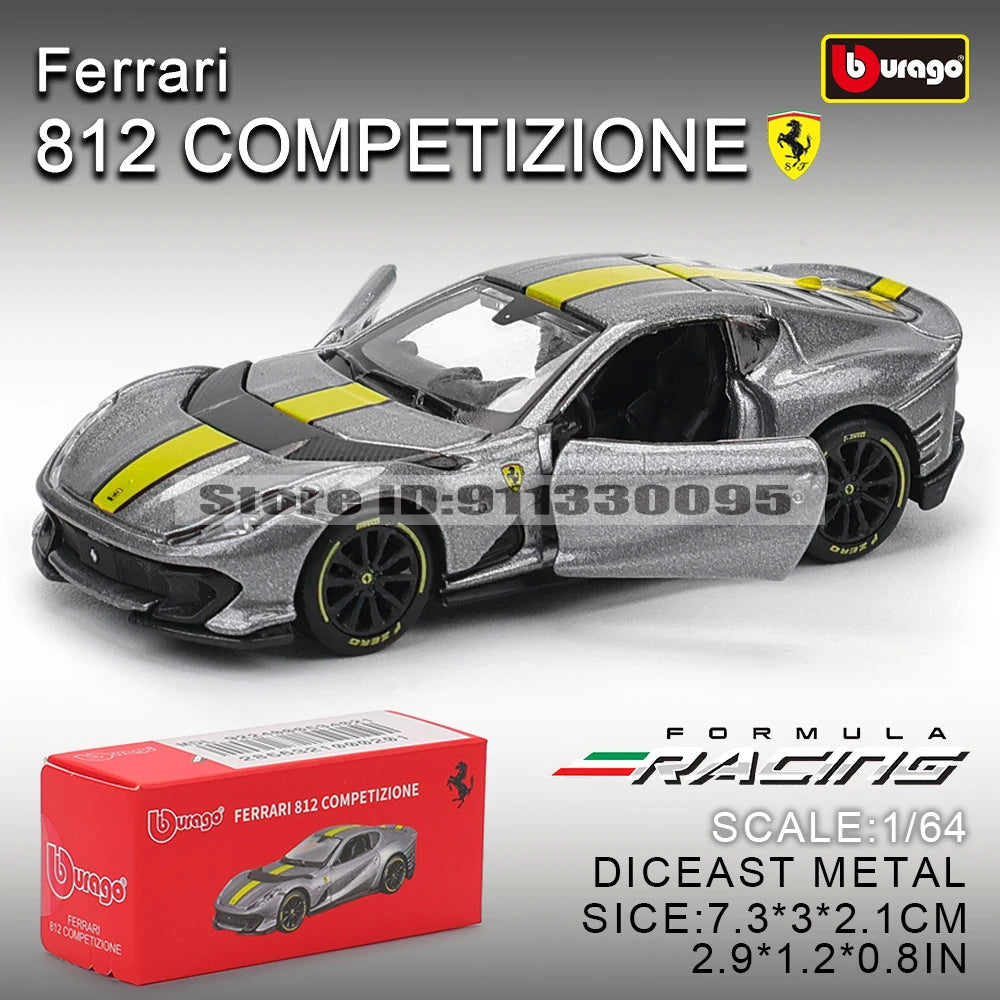 1:64 Scale Ferrari Diecast Model Car – Official Licensed Collectible