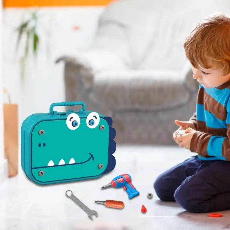 Pretend Play Drill Toys Set – Electric Drill Assembly Puzzle for Kids