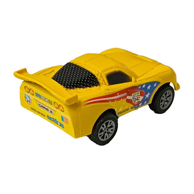 New Original Cars Disney Pixar Cars 3 Toys Lightning McQueen Mini Car Rebound Car Jackson Storm PVC Model Children's Gift Boxes