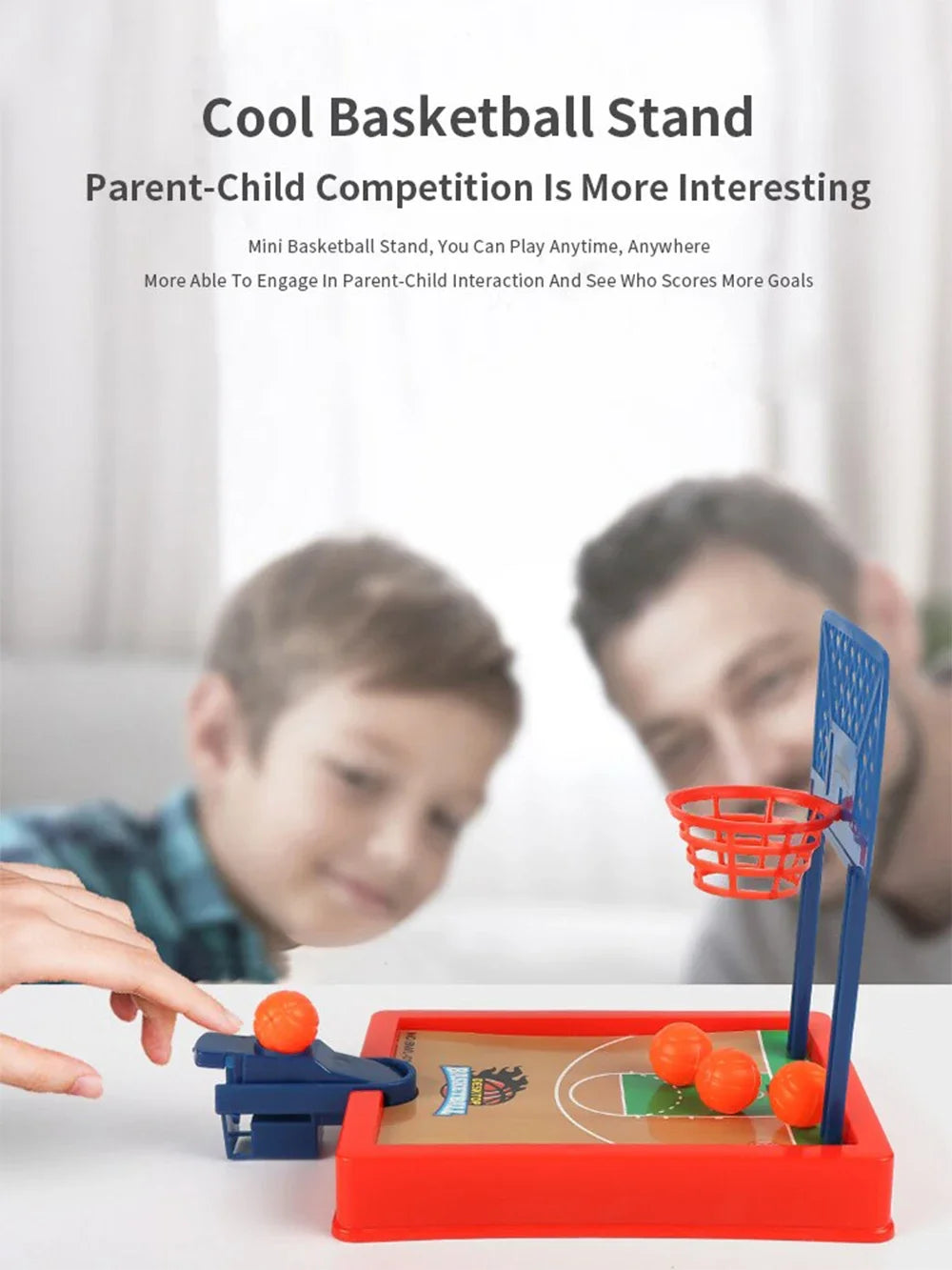 Mini Basketball Stand – Portable Indoor &amp; Outdoor Fun
