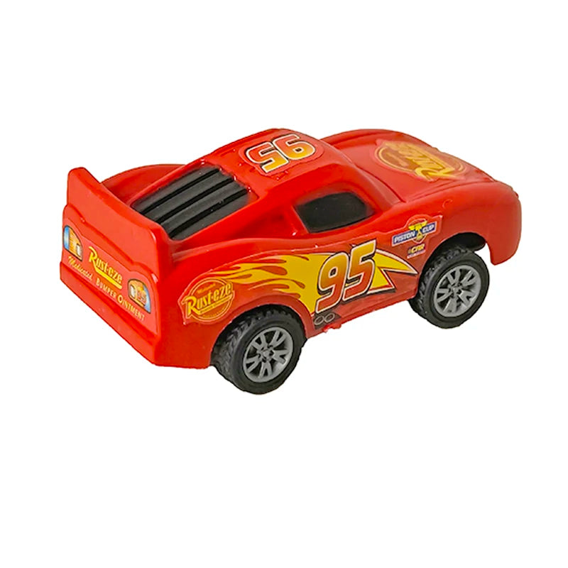 New Original Cars Disney Pixar Cars 3 Toys Lightning McQueen Mini Car Rebound Car Jackson Storm PVC Model Children's Gift Boxes