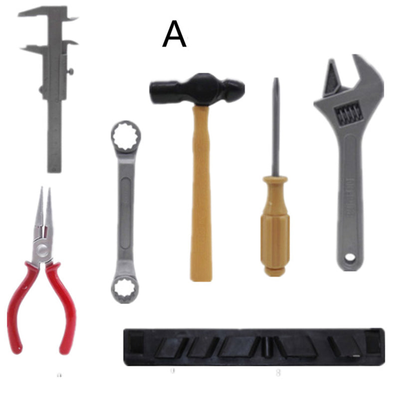 Kids Simulation Repair Drill Tool Set – Safe Plastic Pretend Play Construction Toys