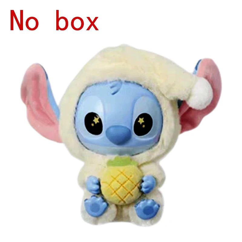 New Miniso Disney Stitch Eat Some Thing Before Sleep Series Vinyl Blind Box Bag Pendant Cute Doll Mystery Box Toy Adult Gift