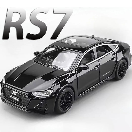 RS7 Sportback Alloy Diecast Model Car – 6 Doors Open, Sound & Light, Pull-Back Function