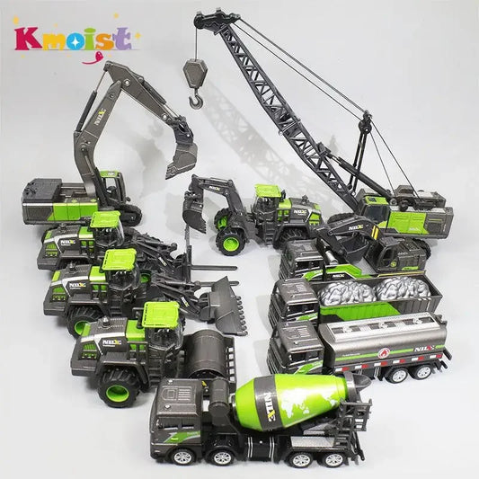 Kmoist 1:50 Scale Diecast Model Car – Adjustable Joints &amp; Realistic Simulation