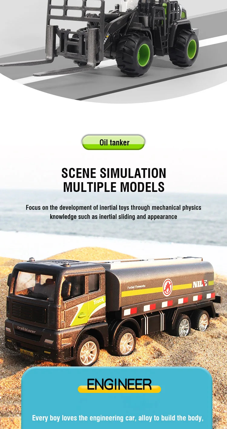 Kmoist 1:50 Scale Diecast Model Car – Adjustable Joints &amp; Realistic Simulation