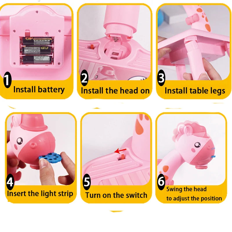 🖌️ Children’s LED Projector Drawing Table – Fun & Educational Painting Set