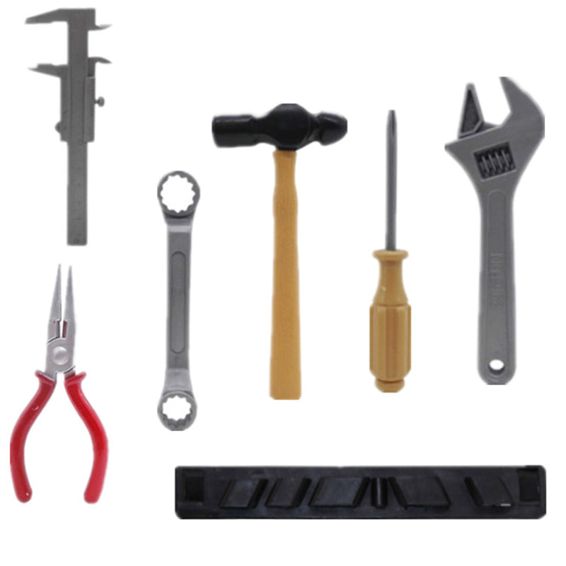 Kids Simulation Repair Drill Tool Set – Safe Plastic Pretend Play Construction Toys