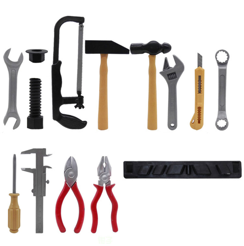 Kids Simulation Repair Drill Tool Set – Safe Plastic Pretend Play Construction Toys