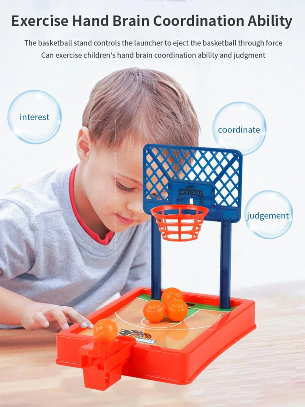 Mini Basketball Stand – Portable Indoor &amp; Outdoor Fun