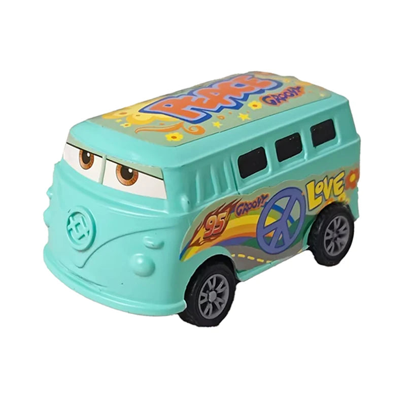 New Original Cars Disney Pixar Cars 3 Toys Lightning McQueen Mini Car Rebound Car Jackson Storm PVC Model Children's Gift Boxes