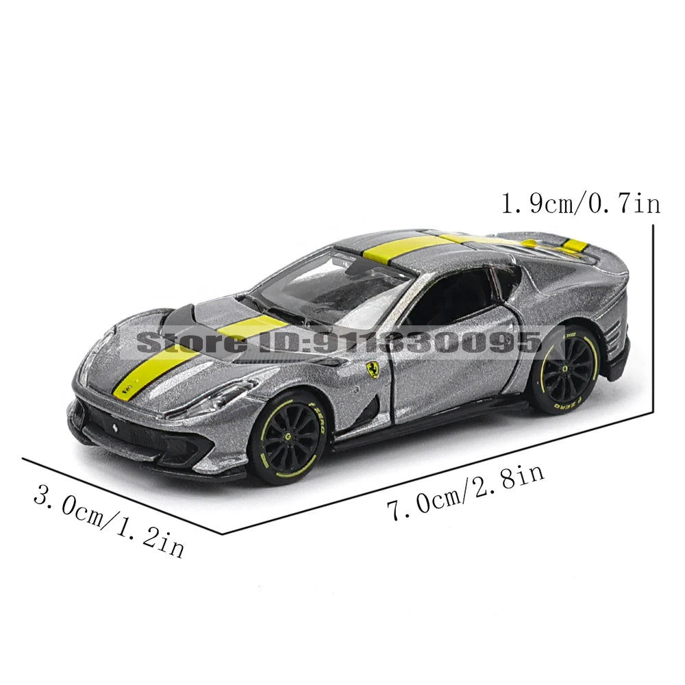 1:64 Scale Ferrari Diecast Model Car – Official Licensed Collectible