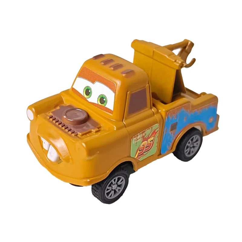New Original Cars Disney Pixar Cars 3 Toys Lightning McQueen Mini Car Rebound Car Jackson Storm PVC Model Children's Gift Boxes