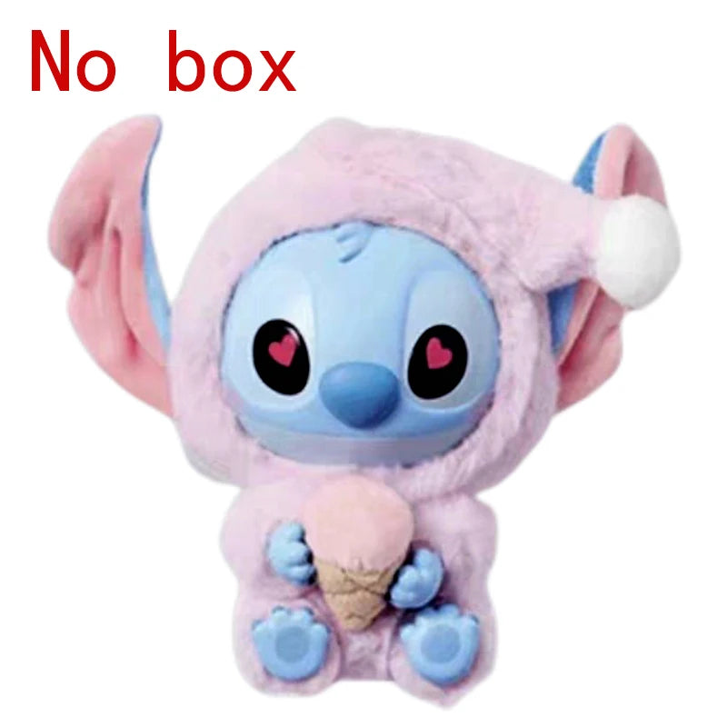 New Miniso Disney Stitch Eat Some Thing Before Sleep Series Vinyl Blind Box Bag Pendant Cute Doll Mystery Box Toy Adult Gift