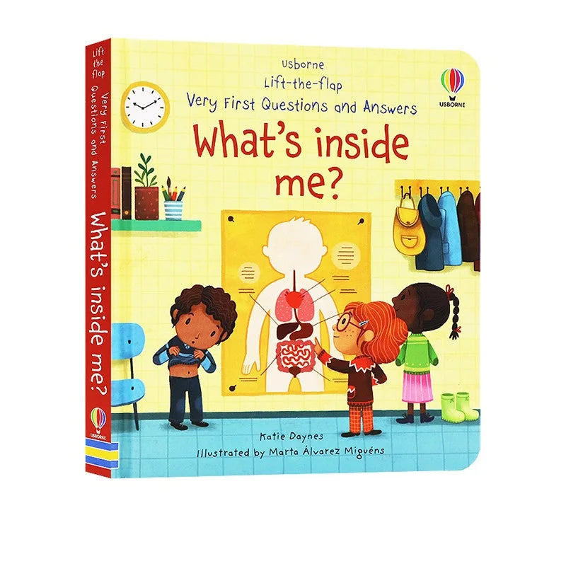 Kids Scientific Knowledge Learning Picture Books Usborne English Daily Knowledge Reading Book Early Educational Montessori