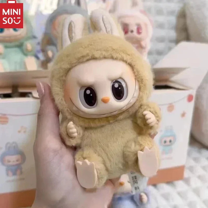 MINISO Blind Box Vinyl Doll 2nd Generation New Collection Have a Seat Plush Doll Action Figure Keychain Pendant Table Gift HOT