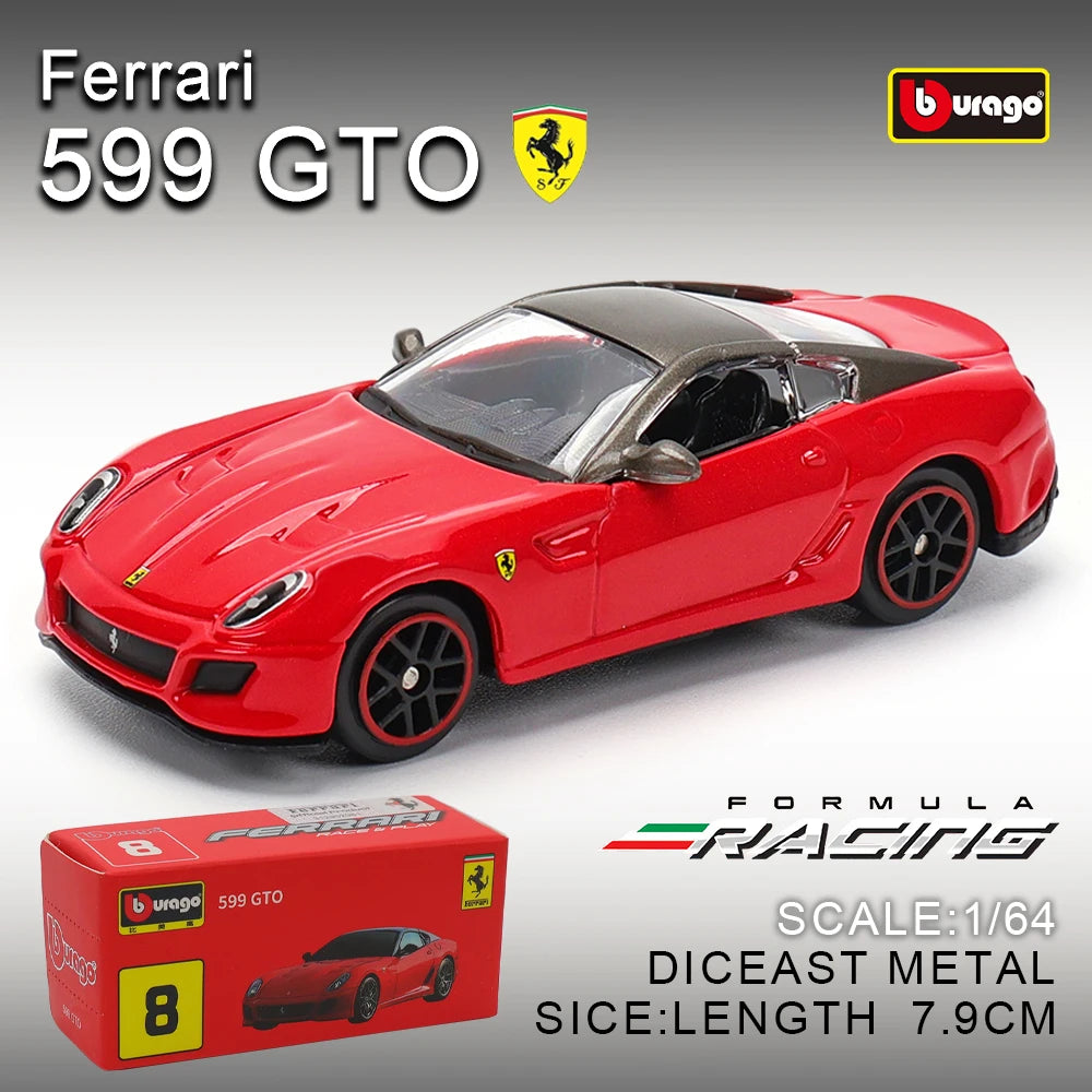 1:64 Scale Ferrari Diecast Model Car – Official Licensed Collectible