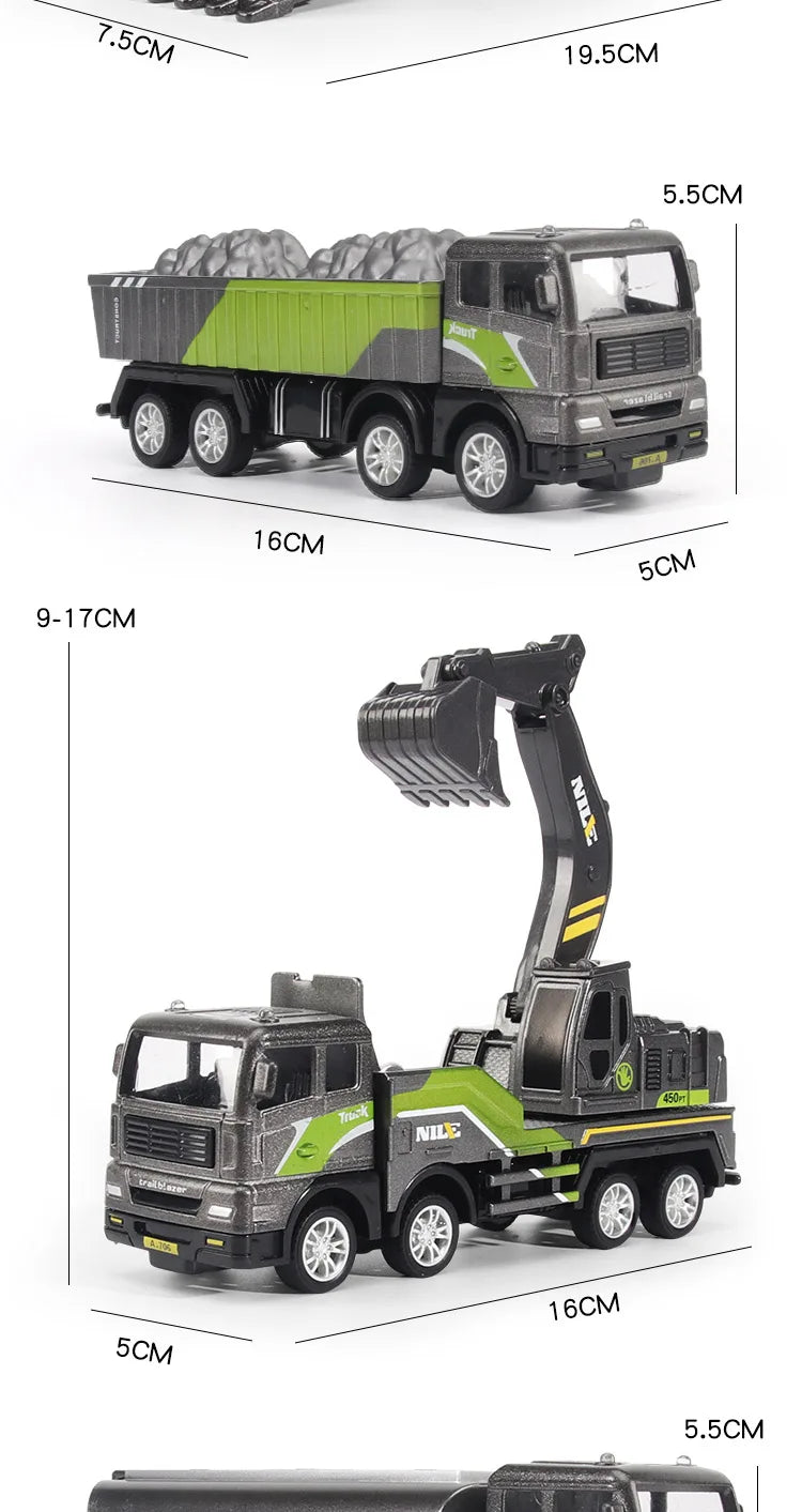 Kmoist 1:50 Scale Diecast Model Car – Adjustable Joints &amp; Realistic Simulation