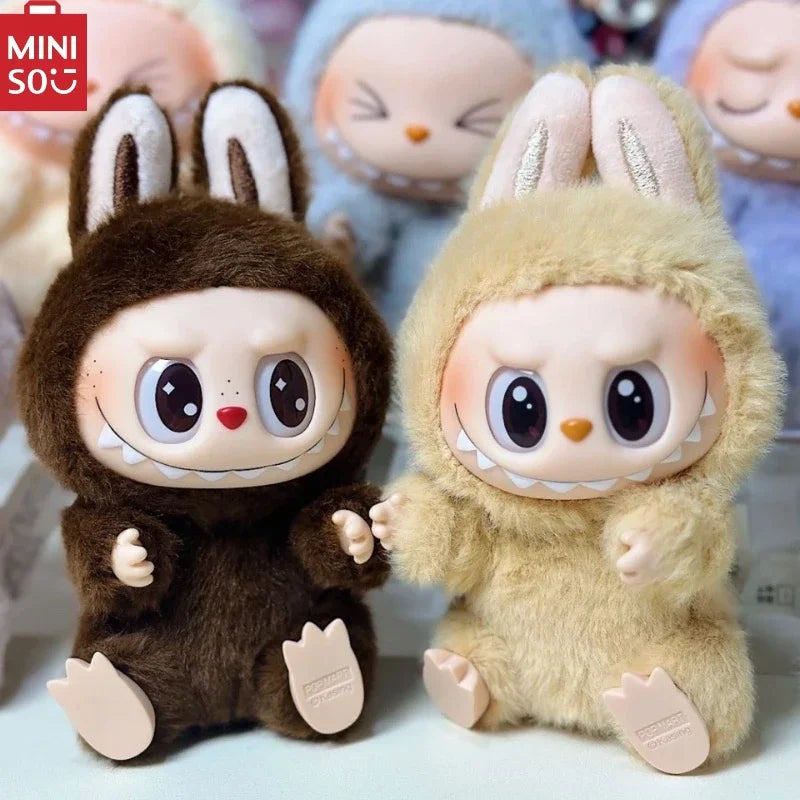 MINISO Blind Box Vinyl Doll 2nd Generation New Collection Have a Seat Plush Doll Action Figure Keychain Pendant Table Gift HOT