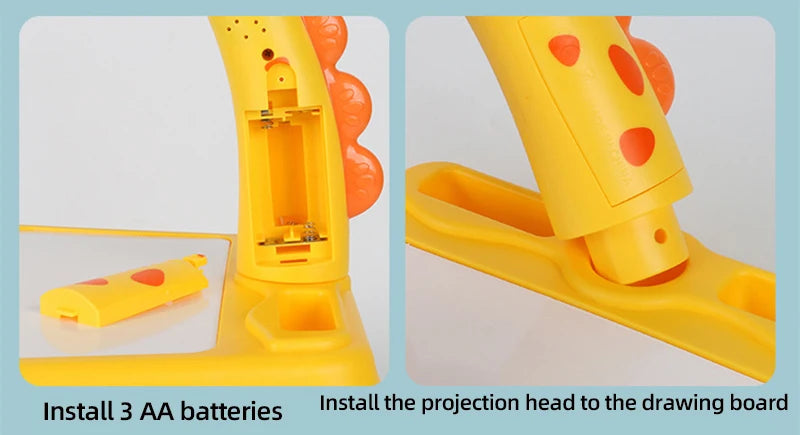 🖌️ Children’s LED Projector Drawing Table – Fun & Educational Painting Set