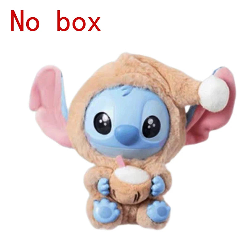 New Miniso Disney Stitch Eat Some Thing Before Sleep Series Vinyl Blind Box Bag Pendant Cute Doll Mystery Box Toy Adult Gift