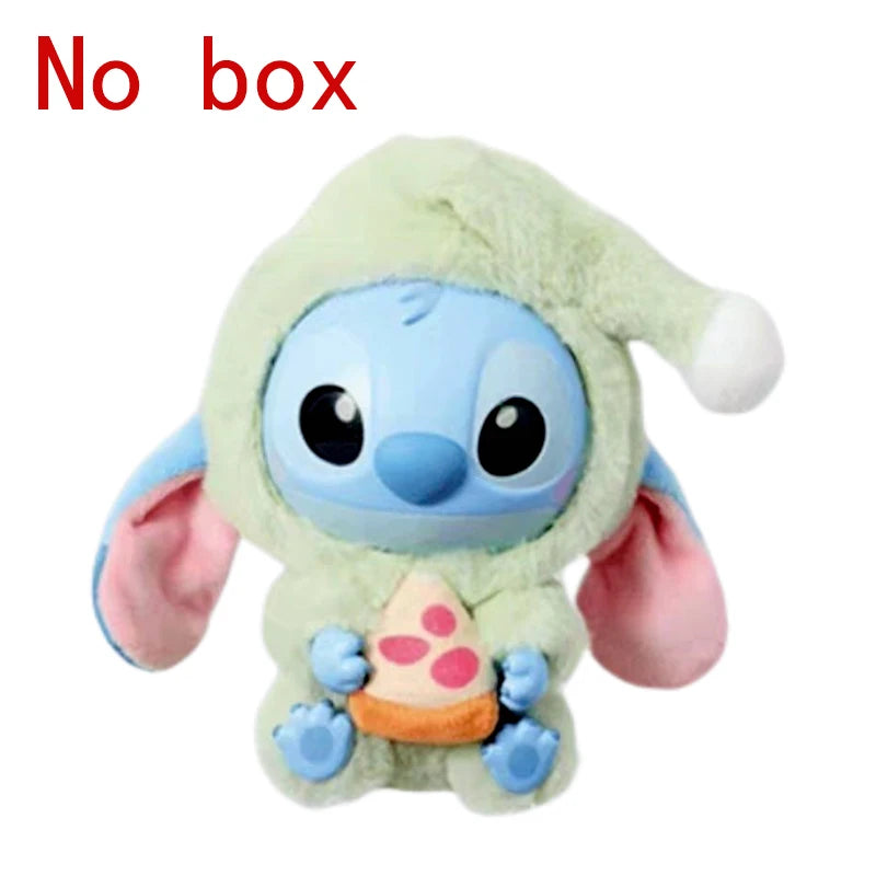 New Miniso Disney Stitch Eat Some Thing Before Sleep Series Vinyl Blind Box Bag Pendant Cute Doll Mystery Box Toy Adult Gift