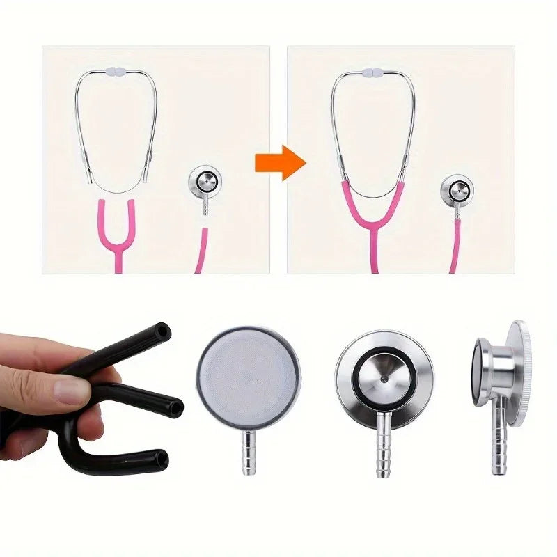 Stethoscope Toy for Kids – Simulated Doctor & Nurse Role Play Medical Tool | Single Head Pretend Play Stethoscope for Educational Learning & Fun